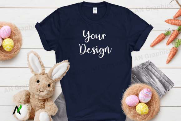 Download Easter Gildan 64000 Unisex Mockup 053 - Premium Bundle
